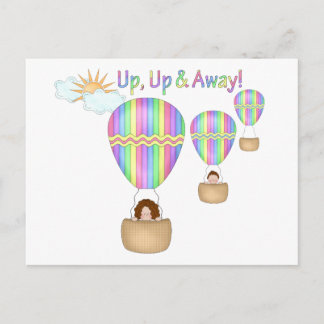 Up Up & Away! Postcard