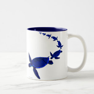 UP, UP & AWAY!! Two-Tone COFFEE MUG
