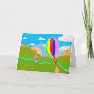 Up Up Up And Away Card