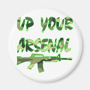 Up Your Arsenal M-4 Carbine Magnet