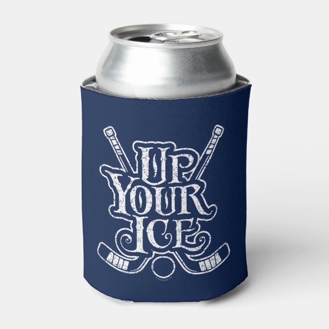 Up Your Ice (Hockey) Can Cooler (Can Front)