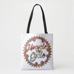 UpCycle the cycle Tote Bag