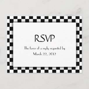 updated  Chequered Flag Menu RSVP