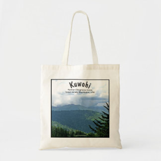 Updated 'Cloud Shadows' Kuwohi Clingmans Dome Tote Bag