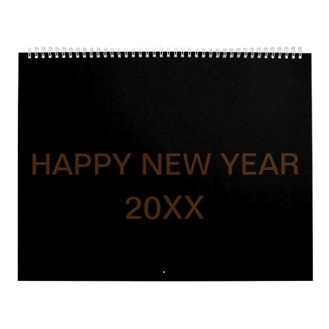 UPDATED Custom TextLogo Calendar (Cover)