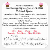 Texas Cottage Food Law Label | Zazzle.com.au