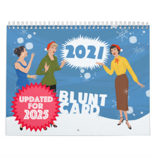 UPDATED for 2025! Bluntcard 2021 Calendar