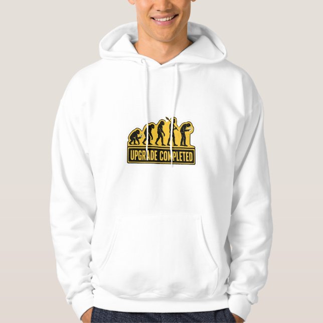 Upgrade Completed Funny Evolution  Hoodie (Front)