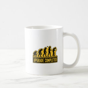 Upgrade Completed Funny Evolution Meme Coffee Mug