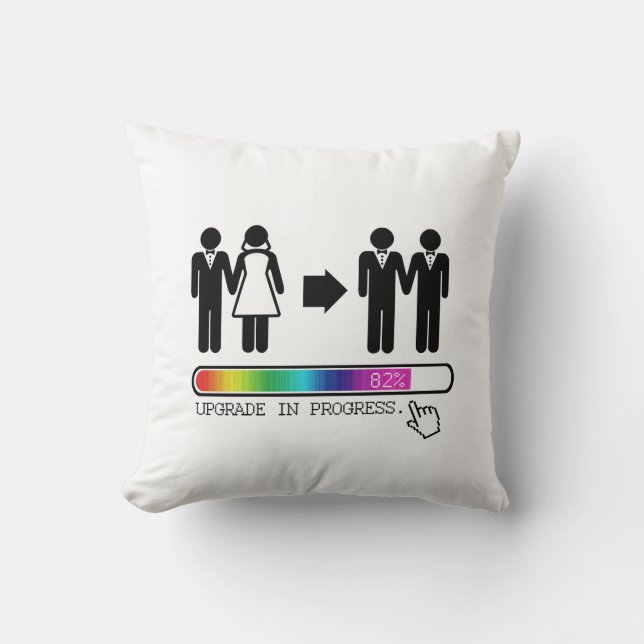 UPGRADE TO GAY CUSHION (Front)