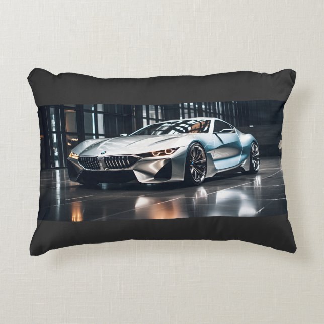 Upgrade Your Car Interior with a Printed Aluminium Decorative Cushion (Front)
