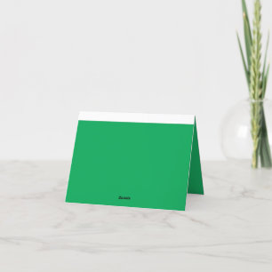 Upgrade Your Web Design with a Green Background Thank You Card