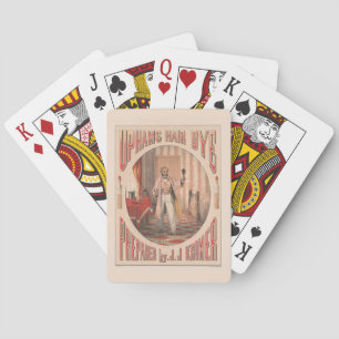 Uphams Hair Dye, Circa 1864 Playing Cards