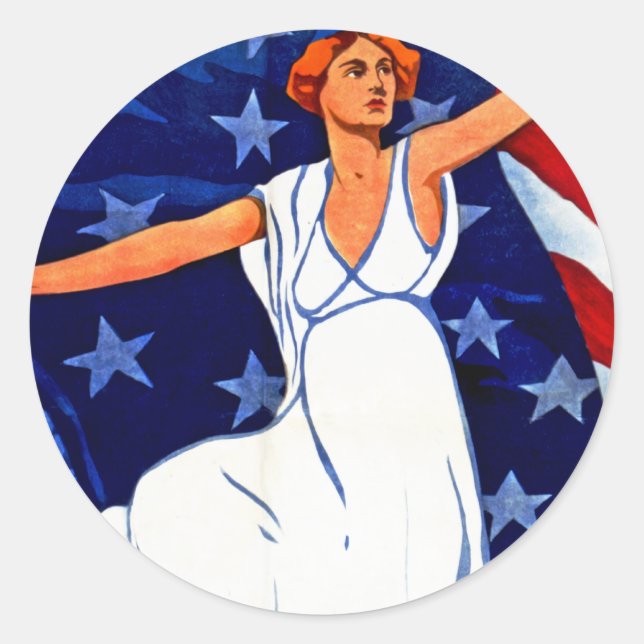 Uphold Our Honour Classic Round Sticker (Front)