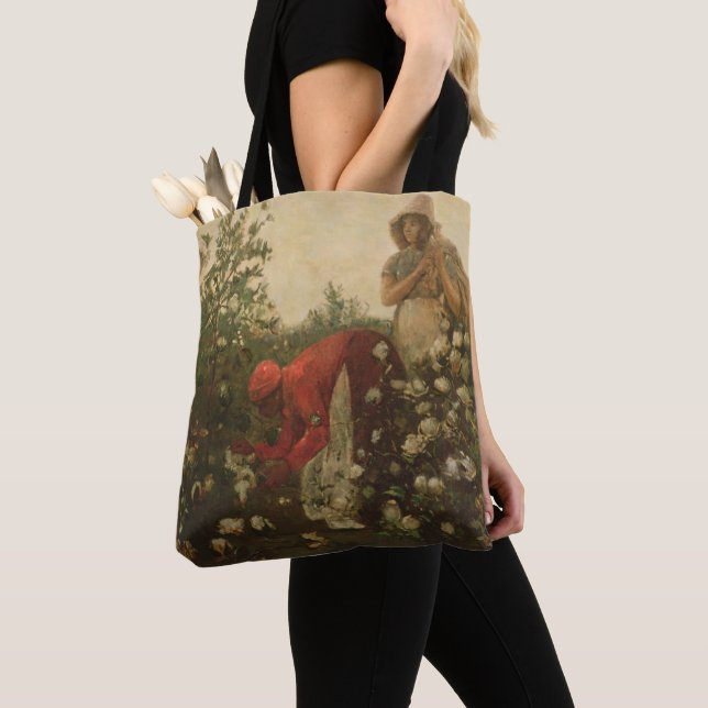 Upland Cotton Tote Bag (Close Up)