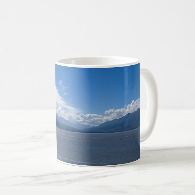 Uplifting Alaska Mountains Coffee Mug (Front Right)