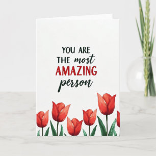Uplifting Bold Birthday Card