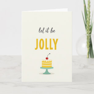 Uplifting Cake Birthday Card