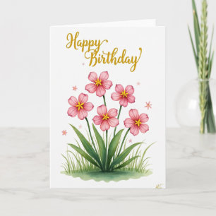 Uplifting Garden Birthday Card