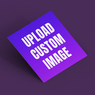 Upload 2 Custom Image - Add Your Own To Print On A Card