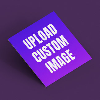 Upload 2 Custom Image - Add Your Own To Print On A Card