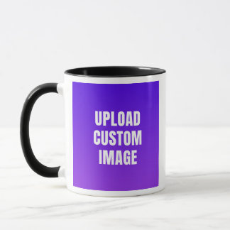 Upload 2 Custom Image - Add Your Own To Print On A Mug