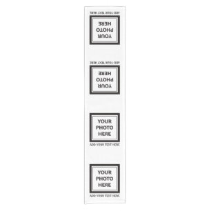 Upload 4 Photos & Add Text – Customise Picture Short Table Runner