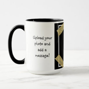 Upload a Photo and Add a Custom Personal Message Mug
