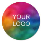 Upload Business Logo Outdoor Template Circle Yard