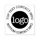 Upload Business Logo with Contact Information