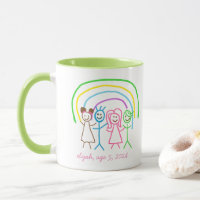 Upload Childs Drawing Turn Kids Artwork to Green