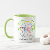 Upload Childs Drawing Turn Kids Artwork to Green