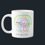 Upload Childs Drawing Turn Kids Artwork to Large Coffee Mug<br><div class="desc">Digitise your kids' drawing or artwork and create unique gift products with your child's own artwork for a forever memory. Add your kids drawing to pillows,  mugs,  lamps,  etc. Add kids' drawings,  paintings,  or any artwork for precious gifts for grandparents,  aunts,  uncles,  school or kindergarten teachers,  etc.</div>