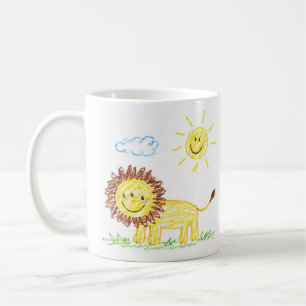 Upload Childs Drawing Turn Kids Artwork to Mug
