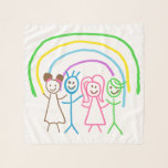 Upload Childs Drawing Turn Kids Artwork to Scarf<br><div class="desc">Digitise your kids' drawing or artwork and create unique gift products with your child's own artwork for a forever memory. Add your kids drawing to pillows,  mugs,  lamps,  etc. Add kids' drawings,  paintings,  or any artwork for precious gifts for grandparents,  aunts,  uncles,  school or kindergarten teachers,  etc.</div>