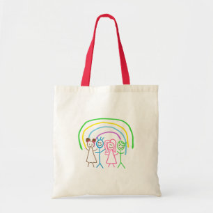 Upload Childs Drawing Turn Kids Artwork to Tote Bag