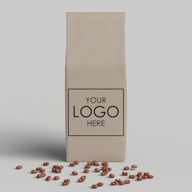 Upload Company Logo Custom Business Branding Wood Rubber Stamp (Creator Uploaded)