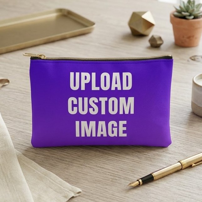 Upload Custom 2 Image - Add Your Own To Print On A Accessory Pouch (Creator Uploaded)