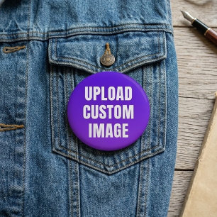 Upload Custom Image - Add Your Own To Print On A 3 Cm Round Badge