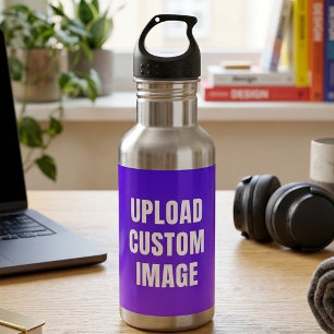 Upload Custom Image - Add Your Own To Print On A 532 Ml Water Bottle
