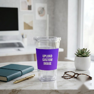 Upload Custom Image - Add Your Own To Print On A Acrylic Tumbler