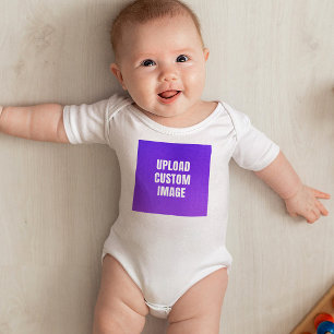 Upload Custom Image - Add Your Own To Print On A Baby Bodysuit
