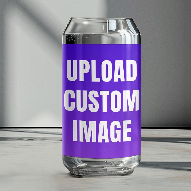 Upload Custom Image - Add Your Own To Print On A Can Glass (Creator Uploaded)