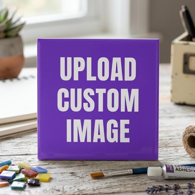 Upload Custom Image - Add Your Own To Print On A Ceramic Tile (Creator Uploaded)