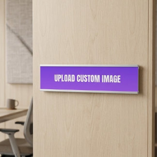 Upload Custom Image - Add Your Own To Print On A Door Sign