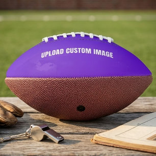 Upload Custom Image - Add Your Own To Print On A Football