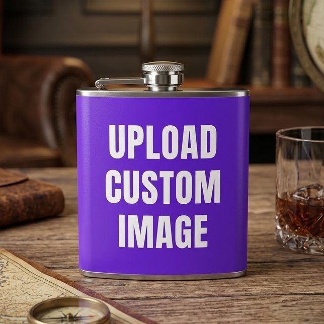 Upload Custom Image - Add Your Own To Print On A Hip Flask (Creator Uploaded)