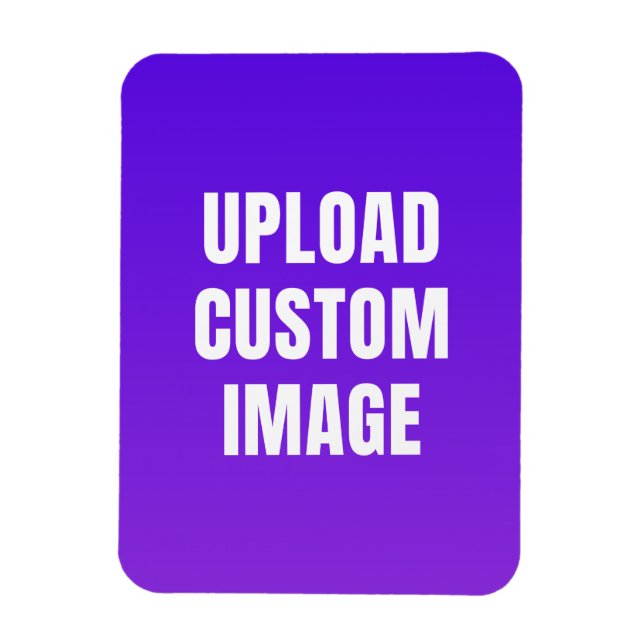 Upload Custom Image - Add Your Own To Print On A Magnet (Vertical)