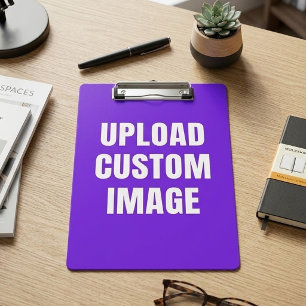 Upload Custom Image - Add Your Own To Print On A Mini Clipboard