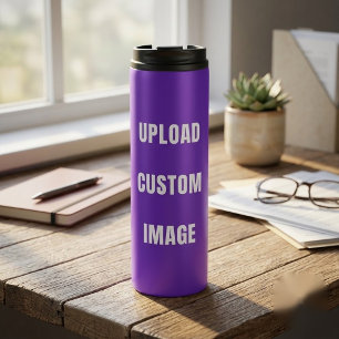 Upload Custom Image - Add Your Own To Print On A Thermal Tumbler